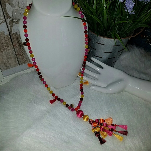 Kate spade pretty poms tassel necklace - Picture 4 of 5